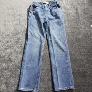 Levi's 505 Jeans Youth Sz 14 27x29 Blue Denim Straight Leg‎ Regular Fit Cotton